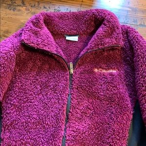 Columbia Plum Fluffy Fleece Women’s Jacket